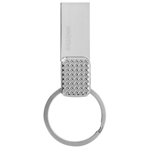 Флеш-диск 16 GB SMARTBUY Ring USB 3.0, серебристый, SB16GBRN