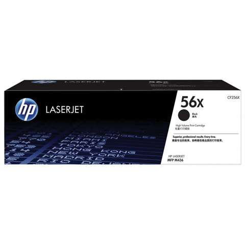 Картридж лазерный HP (CF256X) LaserJet M436n/dn/nda, №56X, оригинальный, ресурс 13700 страниц