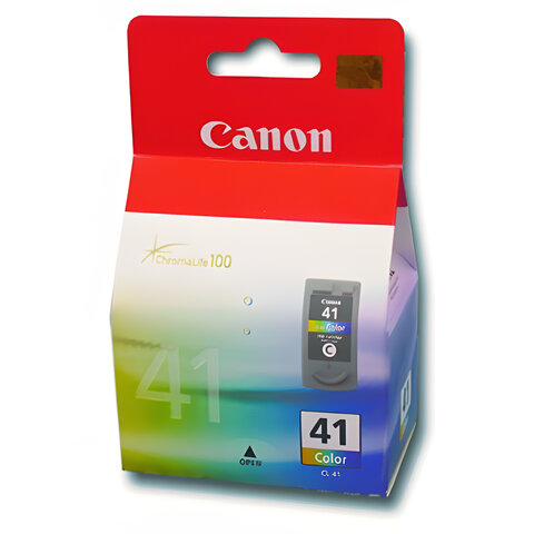 Картридж струйный CANON (CL-41) Pixma iP1200/1600/1700/2200/MP150/160/170/180/210, цветной, 0617B025